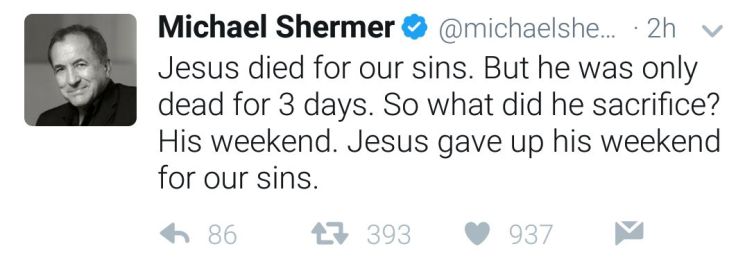 MIchael Shermer quote